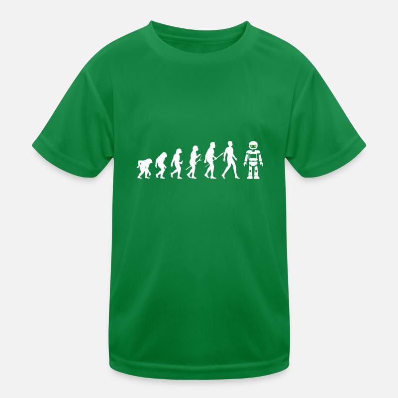 Robot Robotics Computer AI Machine Future Kids Functional T-Shirt