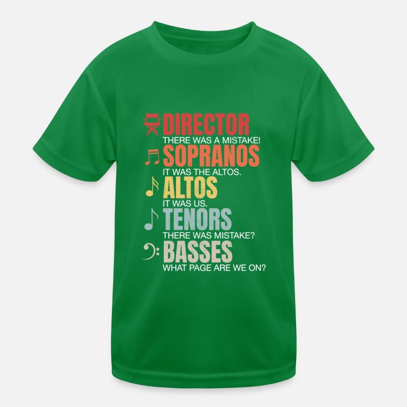 Musikdirektor Musik Chorleiter Dirigent Orchester Kinder Funktions-T-Shirt