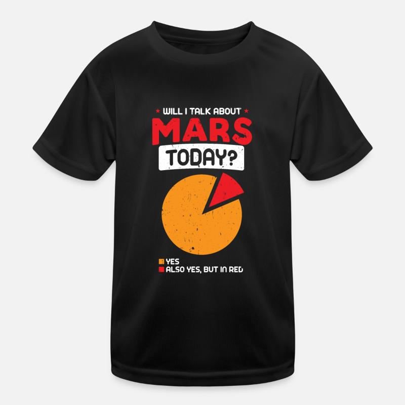 Mars Kinder Funktions-T-Shirt