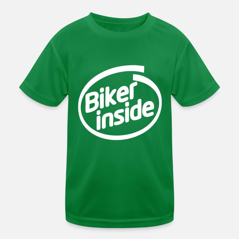 BIKER INSIDE Kids Functional T-Shirt