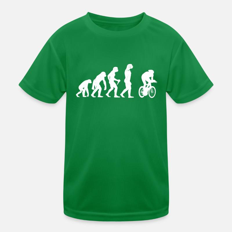 L’évolution du vélo de course cadeau pour les cyclistes de course T-shirt sport Enfant