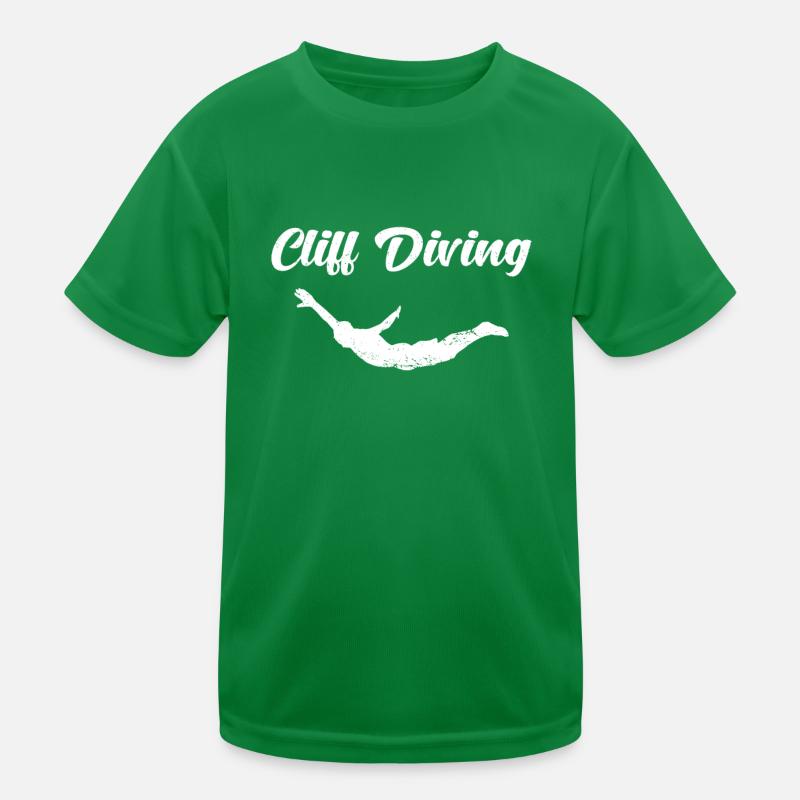 Saut de falaise Cliff Diving Cliff Jumping T-shirt sport Enfant