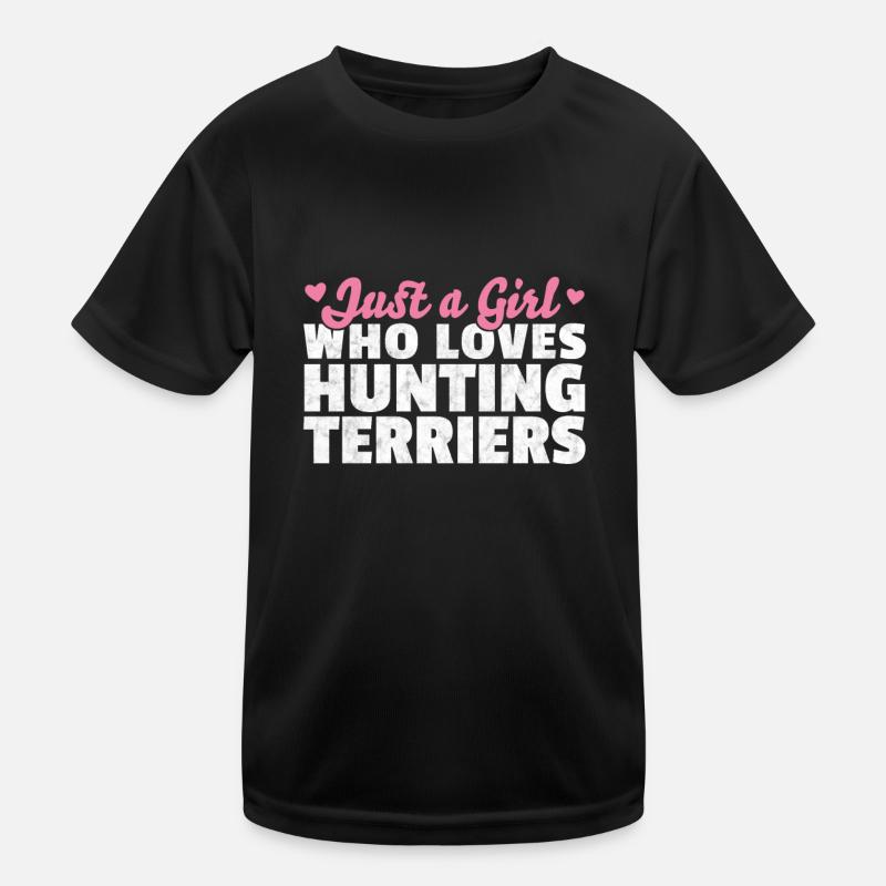 Fille le chasseur allemand aime le sort T-shirt sport Enfant