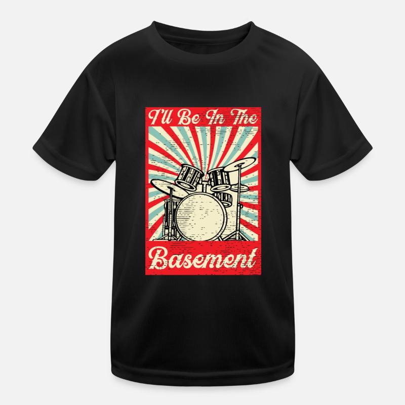Drummer drummer drummer Kids Functional T-Shirt