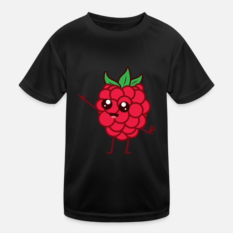 Himbeere süß Kinder Funktions-T-Shirt