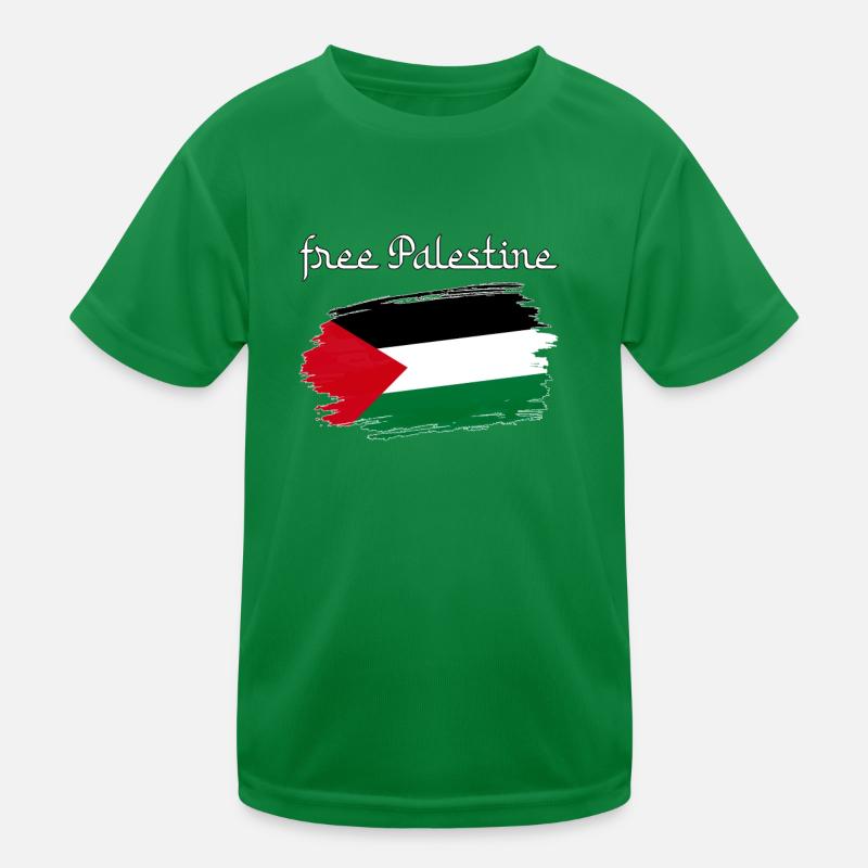 Palestine drapeau arabe liberté cadeau T-shirt sport Enfant