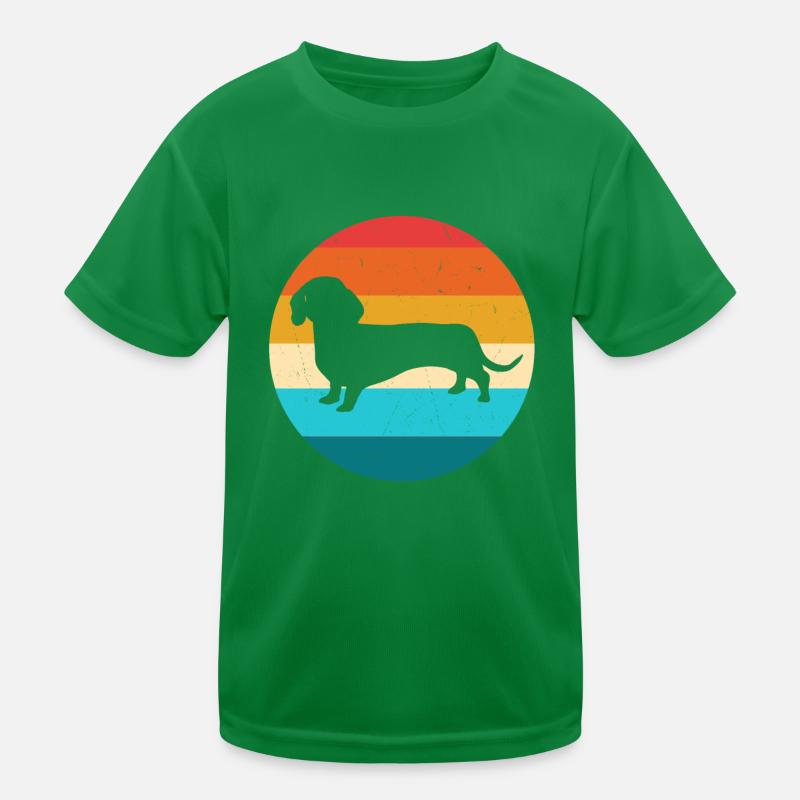 dachshund Kids Functional T-Shirt