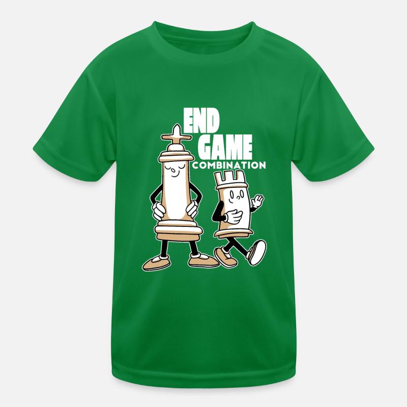 Schach Combo Kinder Funktions-T-Shirt