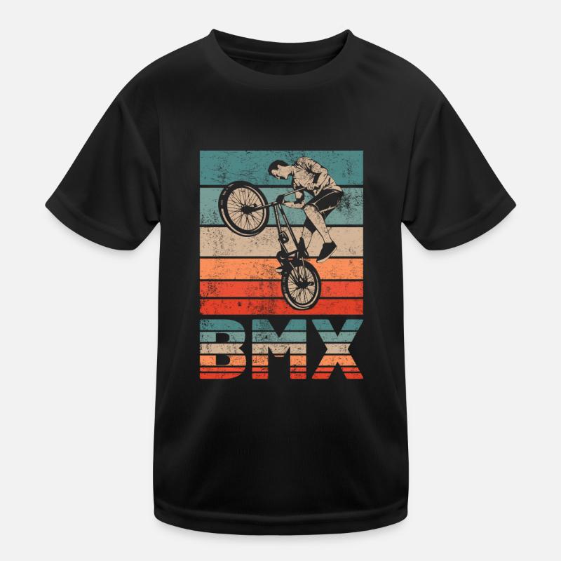 BMX Rétro rétro cyclistes idée cadeau T-shirt sport Enfant