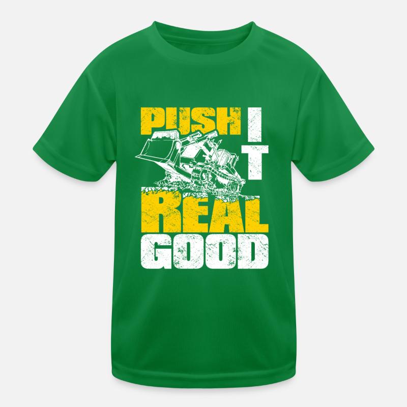 Bulldozer Bulldozer Bulleuse Bulldozer Bulleuse Bulldozer Bull T-shirt sport Enfant
