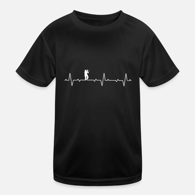 Paintball Paintballer Paintball Player Equipment Kids Functional T-Shirt