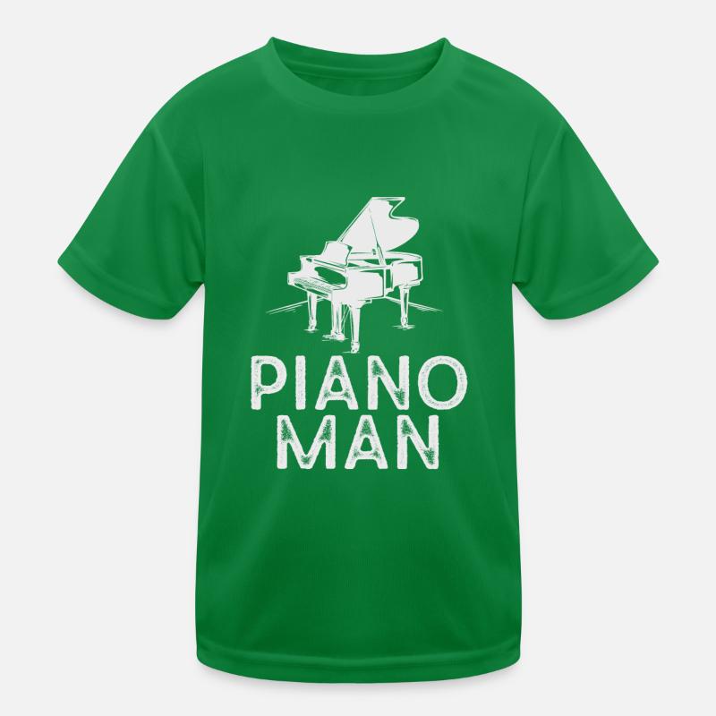 Professeur de piano Instrument musical Compositeur T-shirt sport Enfant