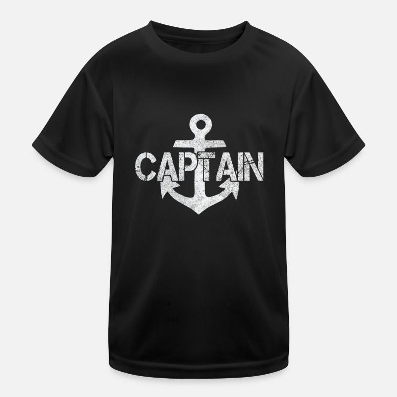 captain Kids Functional T-Shirt
