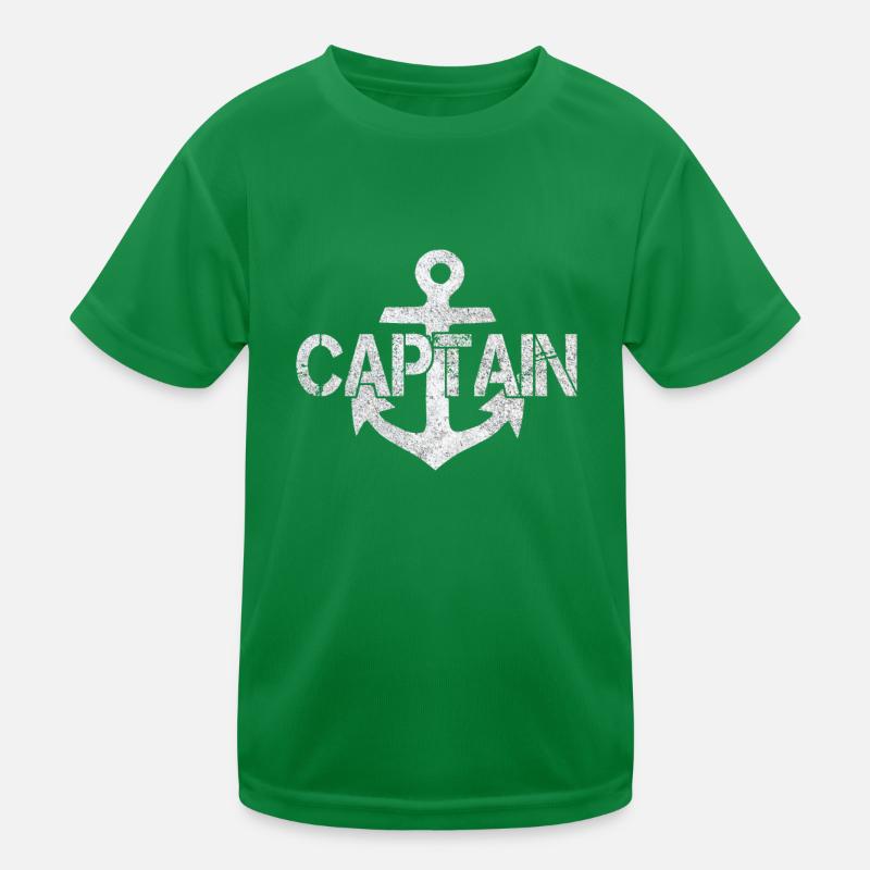 captain Kids Functional T-Shirt
