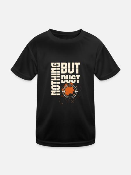 Shooting Skeet Shooting Clay Target Shooting - T-shirt sport Enfant - noir - Devant