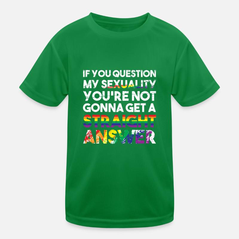LGBTQ+ Kinder Funktions-T-Shirt
