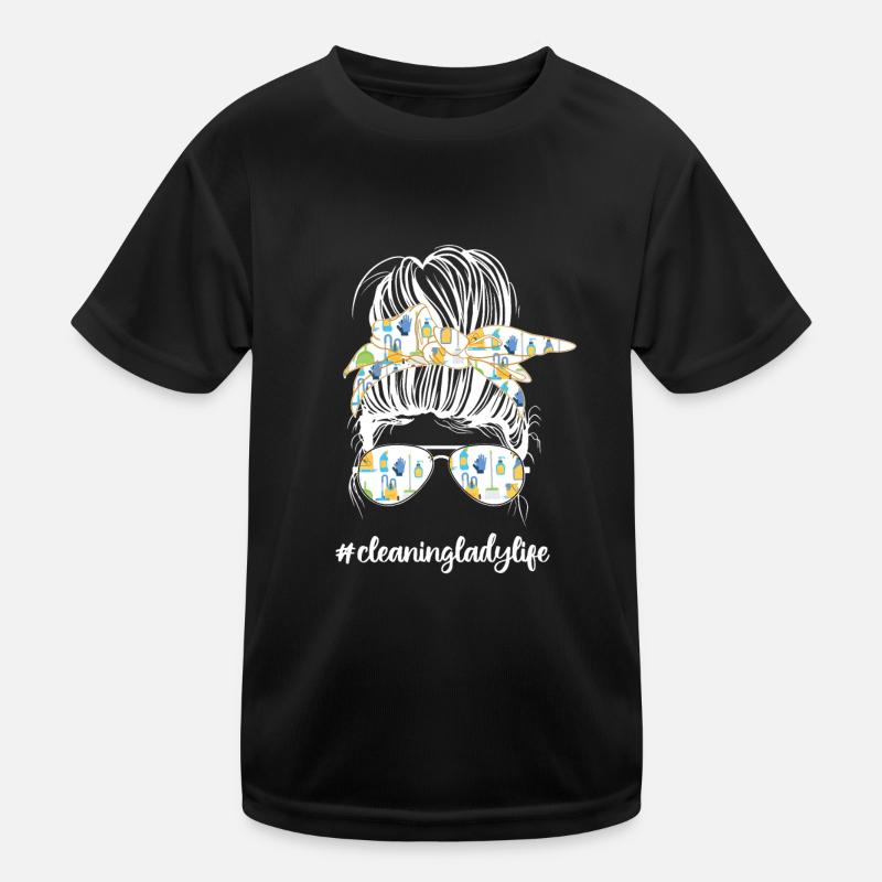 Femme de ménage Ménage T-shirt sport Enfant