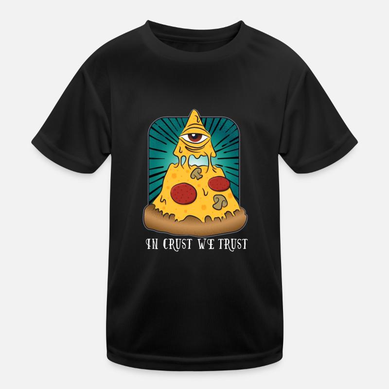 Dans Crust We Trust T-shirt sport Enfant