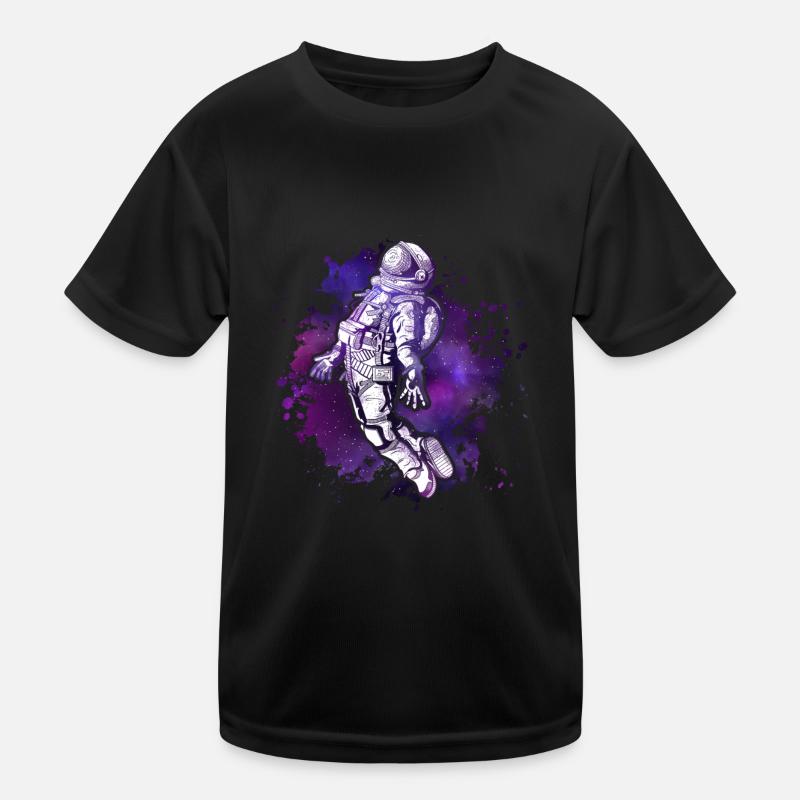 Astronaut Space Universe Cosmonaut Kids Functional T-Shirt