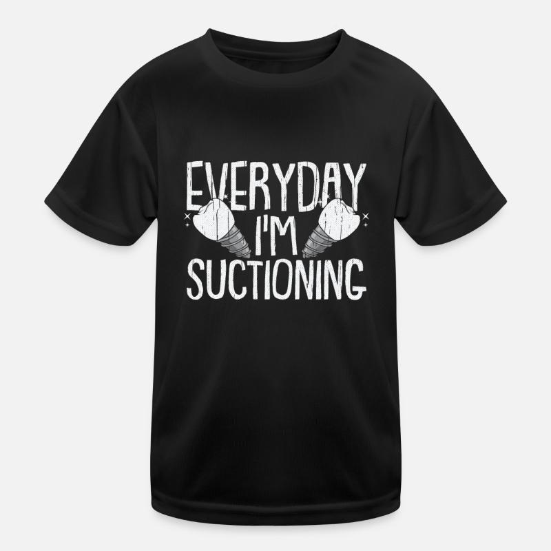 Zahnarzt Doktor Zahn Zähne Dentist Spruch Geschenk Kinder Funktions-T-Shirt