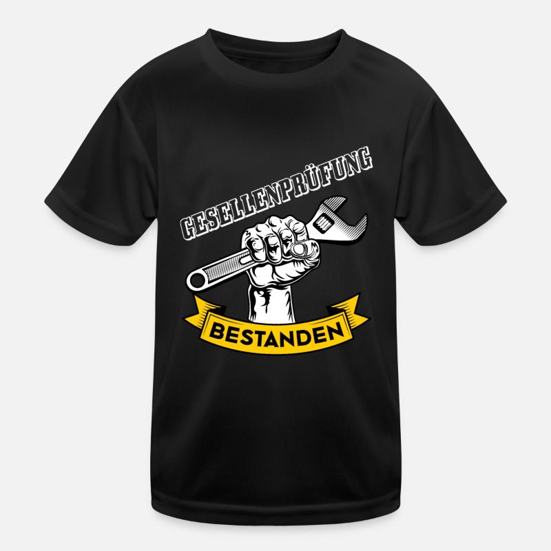 Gesellenprüfung bestanden Werkzeug Kinder Funktions-T-Shirt