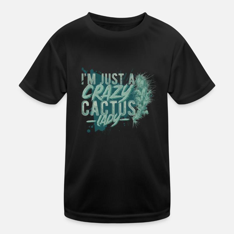 Cacti Mum Cactus Kids Functional T-Shirt