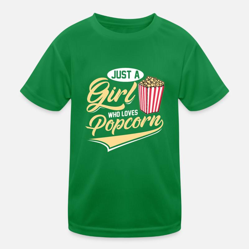 Pop corn T-shirt sport Enfant