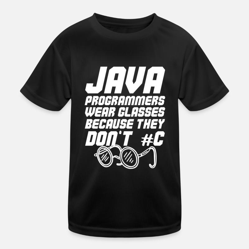 Cooler Java-Programmierer Kinder Funktions-T-Shirt