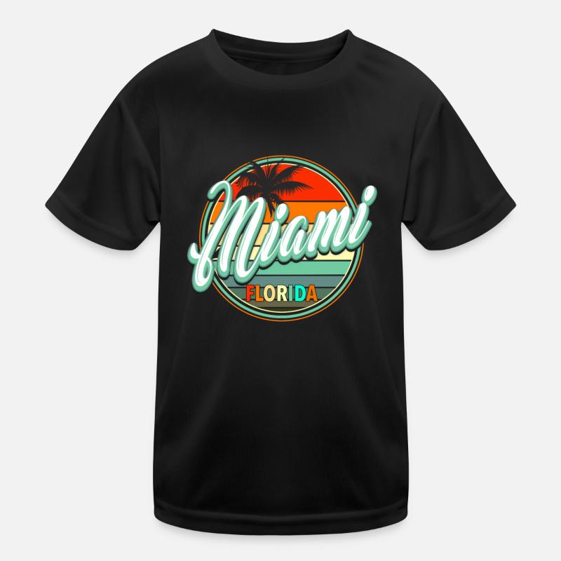 Vacances d’été à la plage - Miami T-shirt sport Enfant