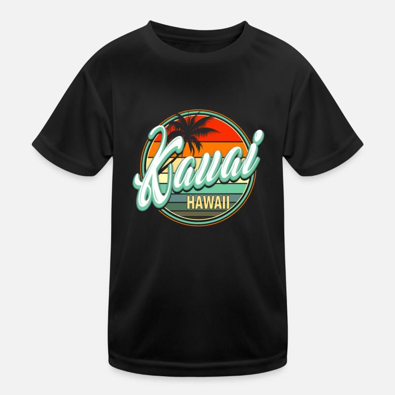 Vacances d’été à la plage - Kauai Hawaii T-shirt sport Enfant