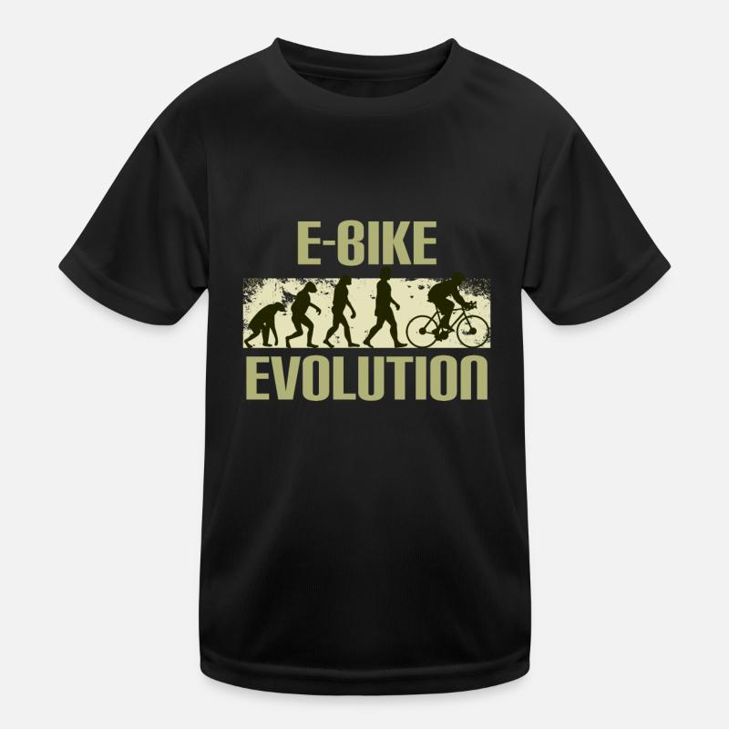 E-Bike, E-VTT, Evolution T-shirt sport Enfant