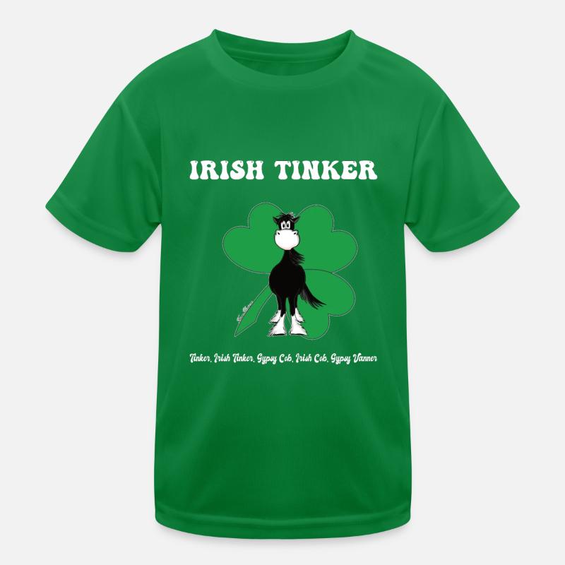 Tinker, Irish Tinker, Gypsy Cob, Gypsy Vanner Kids Functional T-Shirt