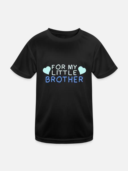 Pour mon petit pain - T-shirt sport Enfant - noir - Devant