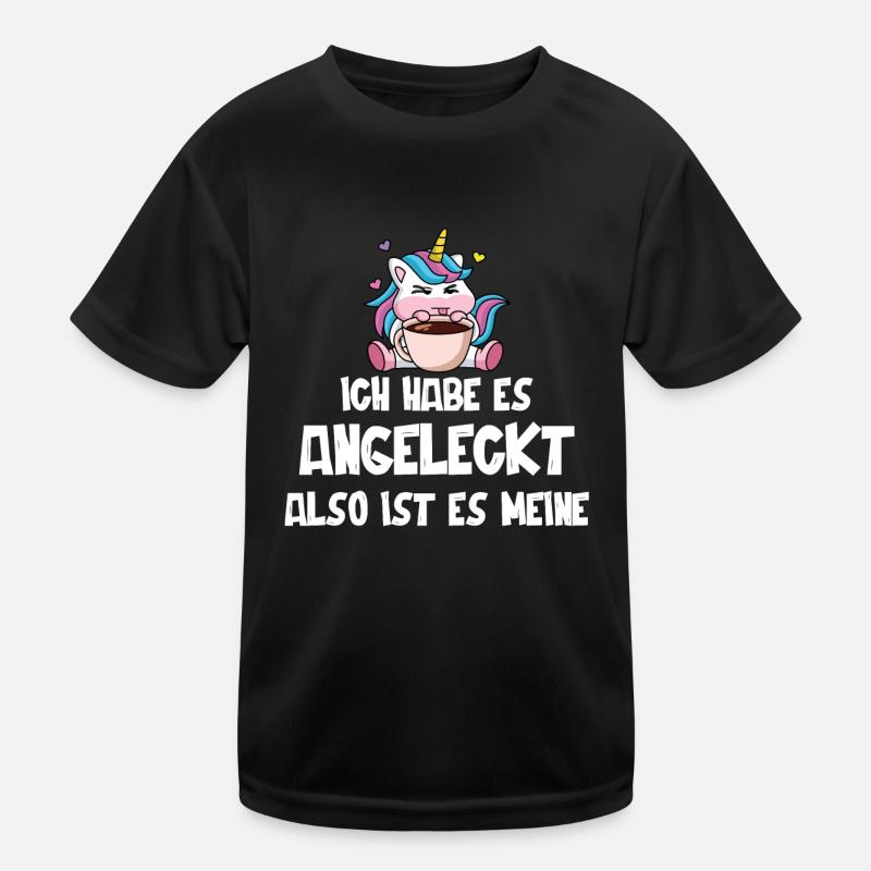 Einhorn, Lustiger Einhörner Spruch Kinder Funktions-T-Shirt