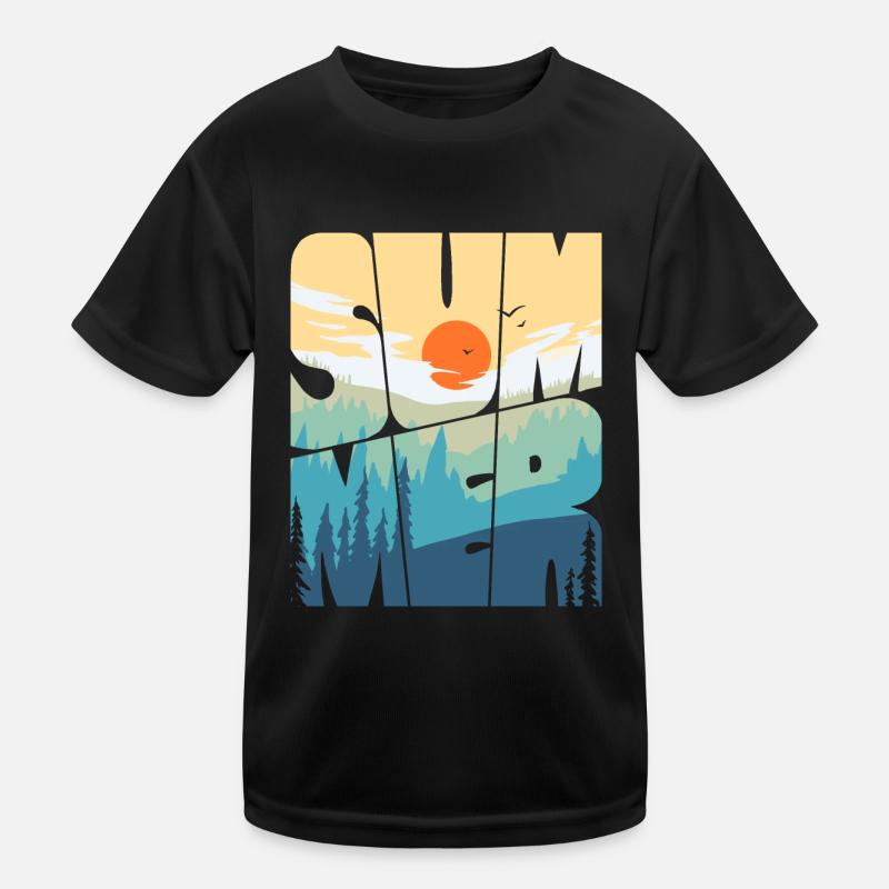buzzer - Kids Functional T-Shirt - black