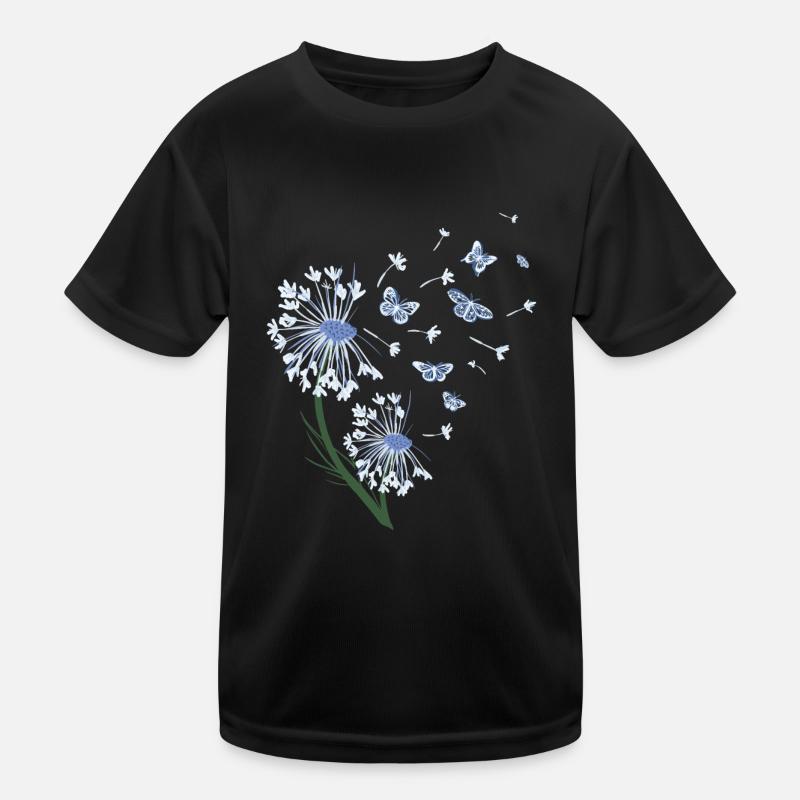 Cottagecore Aesthetic Löwenzahn Kinder Funktions-T-Shirt