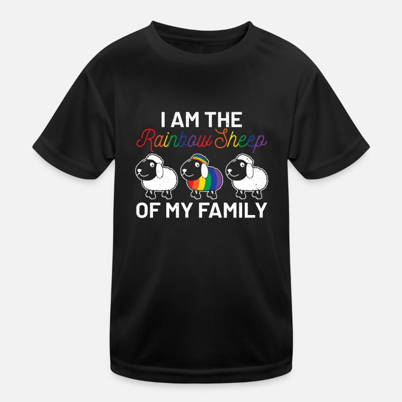 Lesbian Pride T-shirt sport Enfant