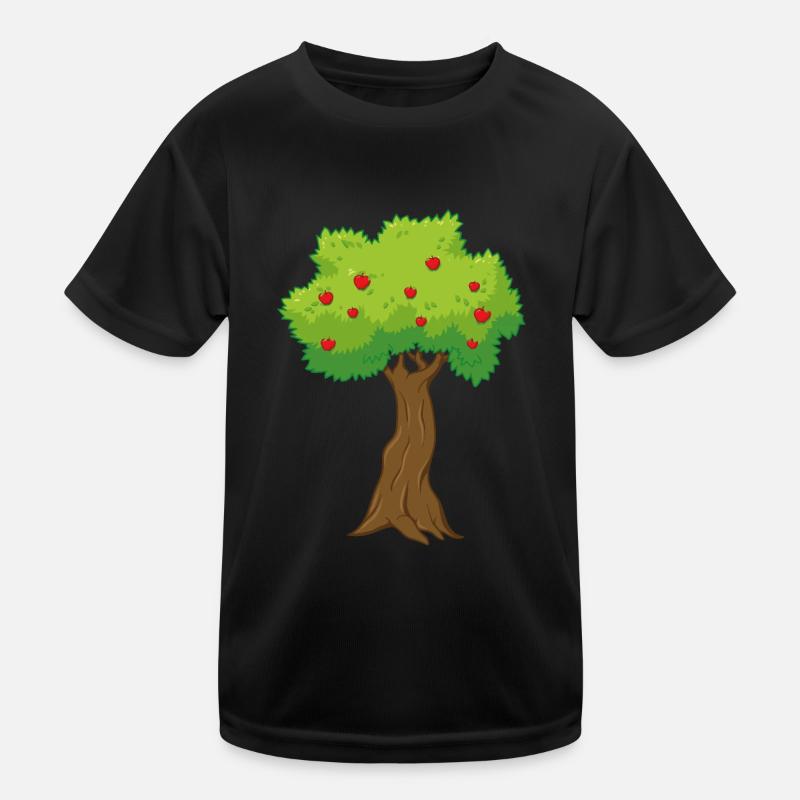 Apfelbaum Kinder Funktions-T-Shirt