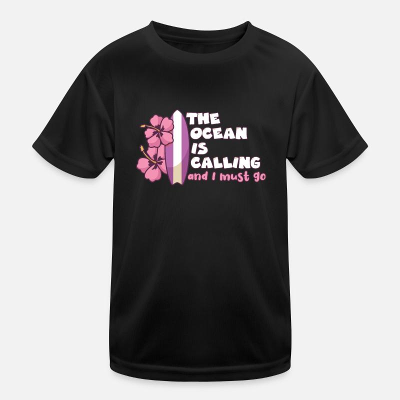 Surf sur surf de kitesurf de windsurf cadeau T-shirt sport Enfant