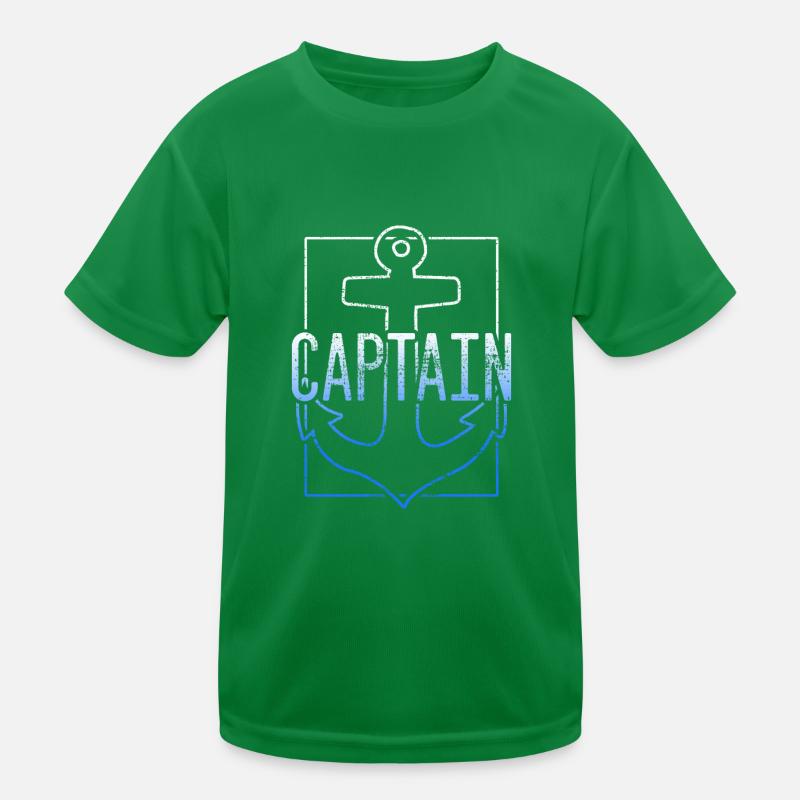 captain Kids Functional T-Shirt
