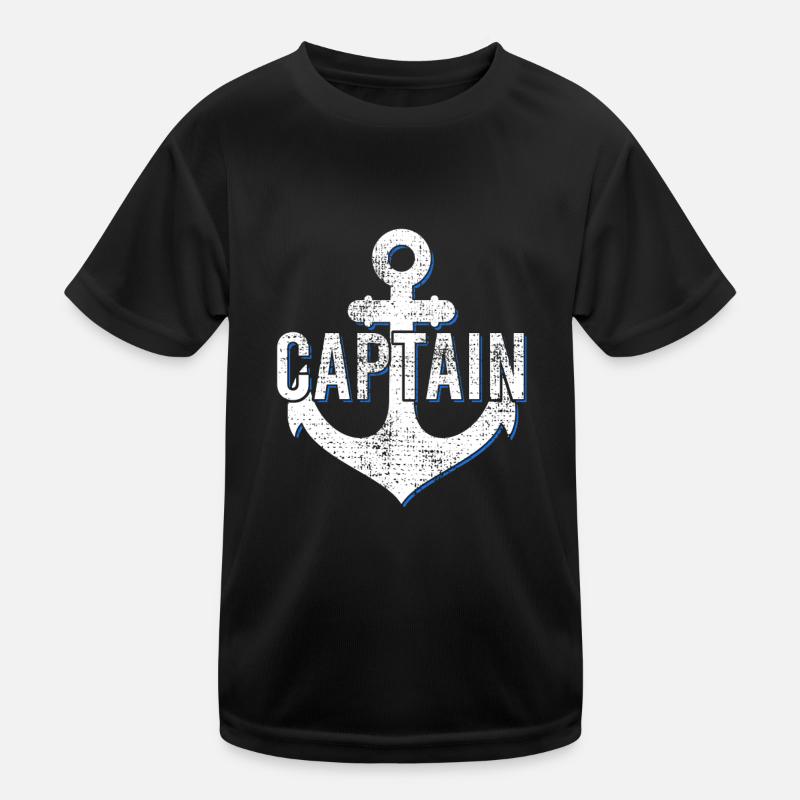 captain Kids Functional T-Shirt