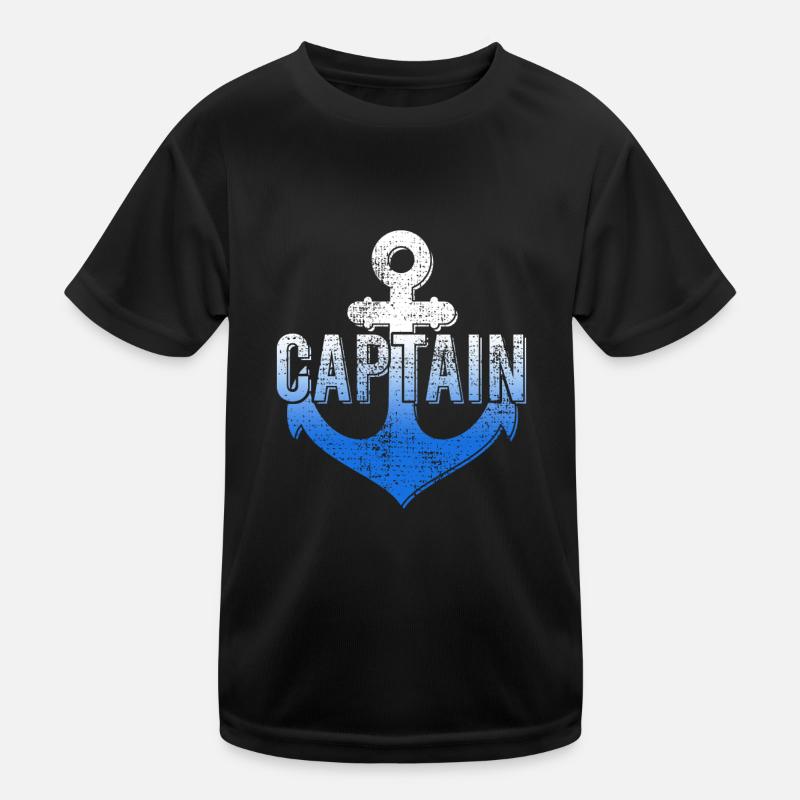 captain Kids Functional T-Shirt