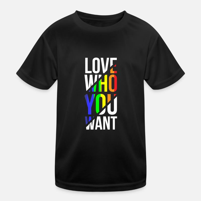 Gay Pride Kinder Funktions-T-Shirt