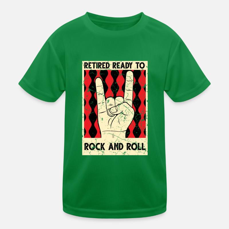 Renter Rock Kinder Funktions-T-Shirt