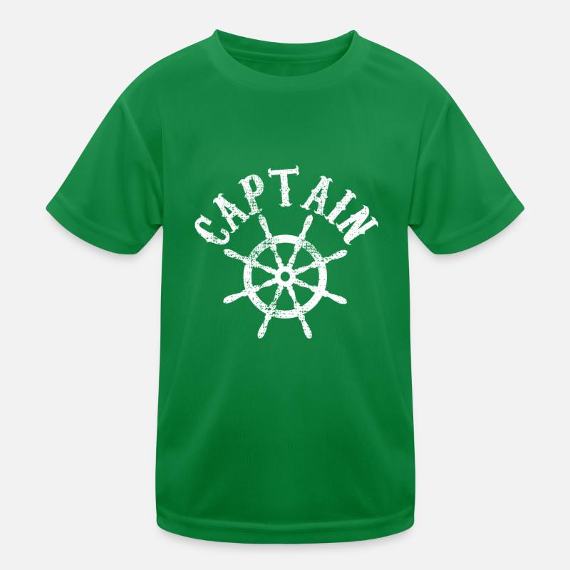 captain Kids Functional T-Shirt