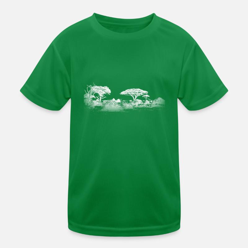 Afrika Savanne Kinder Funktions-T-Shirt