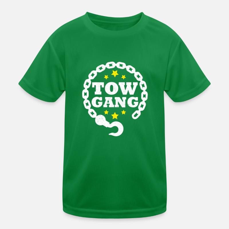 Abschleppwagen Abschleppdienst Abschlepper Kinder Funktions-T-Shirt