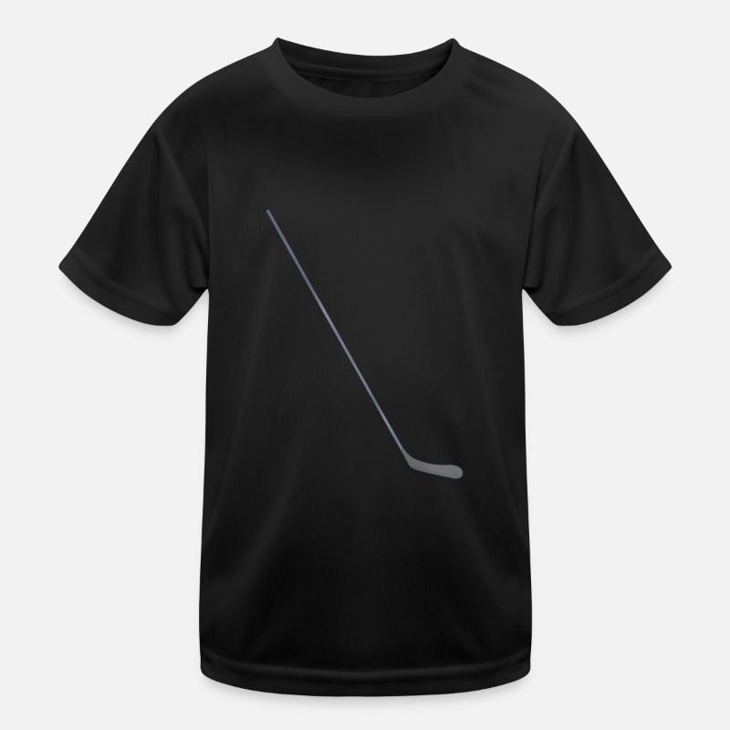 Hockeyschläger Kinder Funktions-T-Shirt