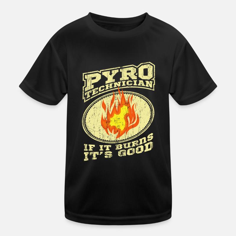 PYROTECHNICIANS Pyro technician Fireworks Fireworks Kids Functional T-Shirt