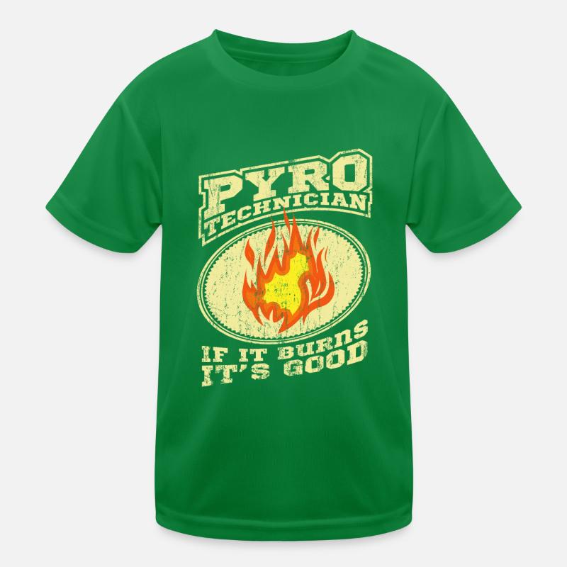 PYROTECHNICIANS Pyro technician Fireworks Fireworks Kids Functional T-Shirt